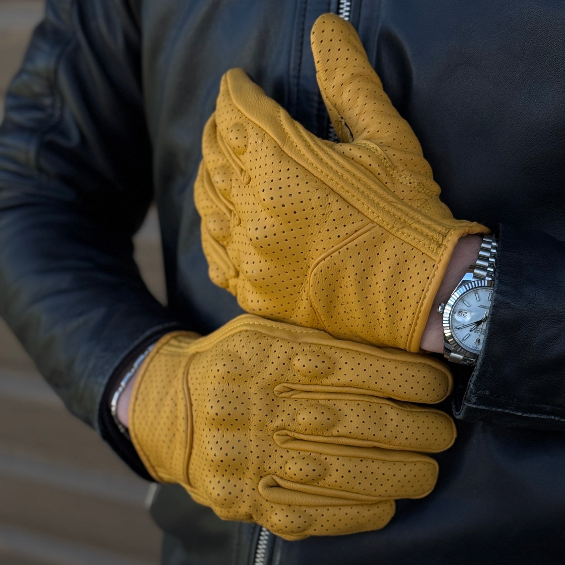 Golden Rider Gloves
